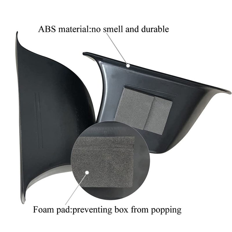 Vesul Front Row Door Organizer Grab Tray Compatible with Kia Sorento 2016 2017 2018 2019 2020 ABS Tray Armrest Phone Container Handle Pocket Insert Glove Pallet - Image 3